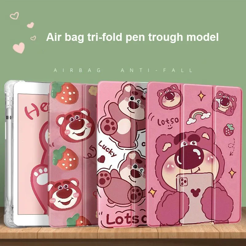 Lotso For Xiaomi Redmi Pad SE Case 11'' Mi Pad 6 5 Pro Magnetic Smart Folio Cover For Redmi Pad SE 11 inch Tablet Cover Cases