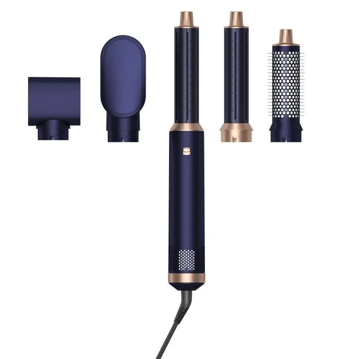 

5-in-1 Hair Styling Comb Curling Hair Straightener Comb Hair Dryer