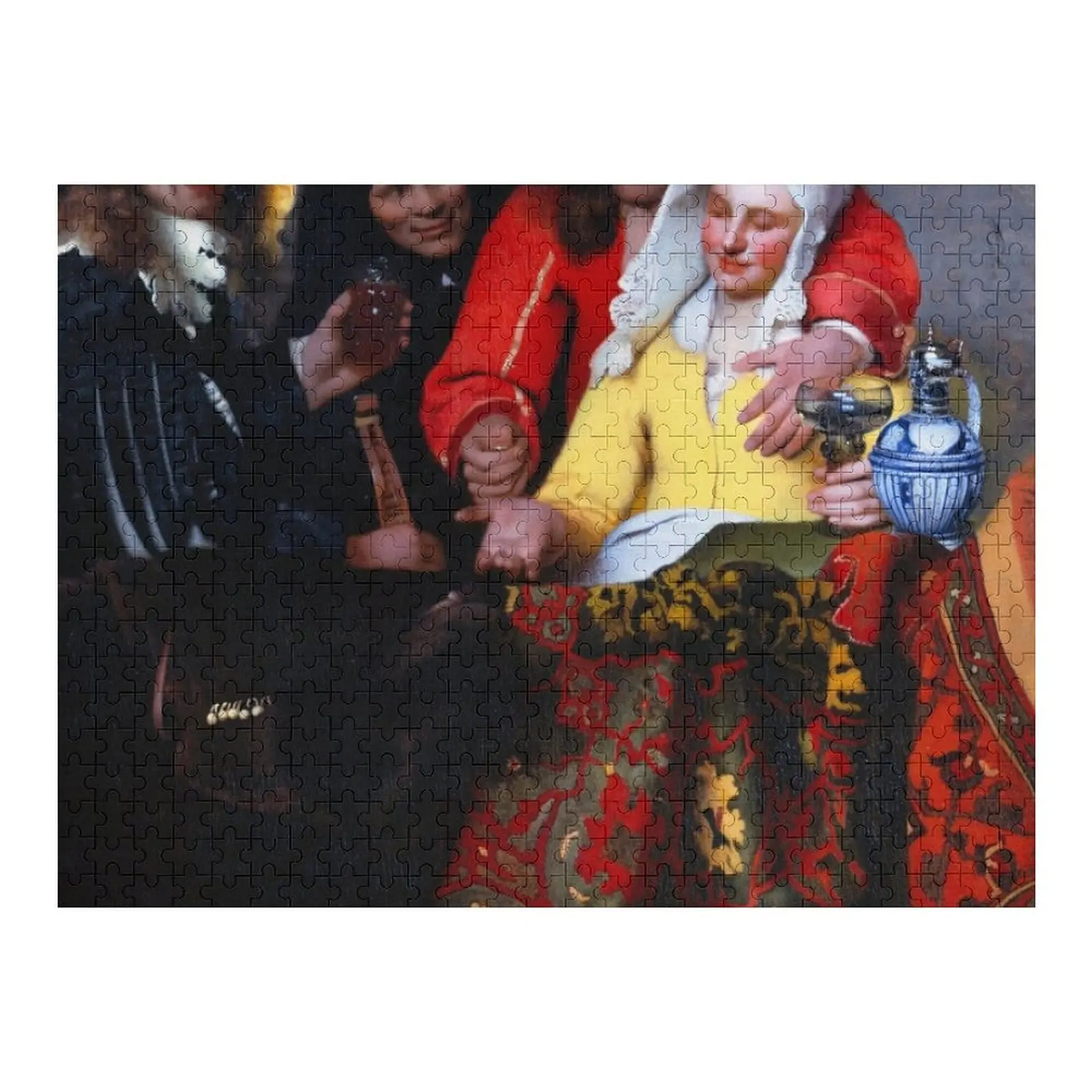 

THE PROCURESS, C. 1656, Johannes Vermeer Jigsaw Puzzle Wood Adults Photo Wooden Name Custom Personalized Puzzle