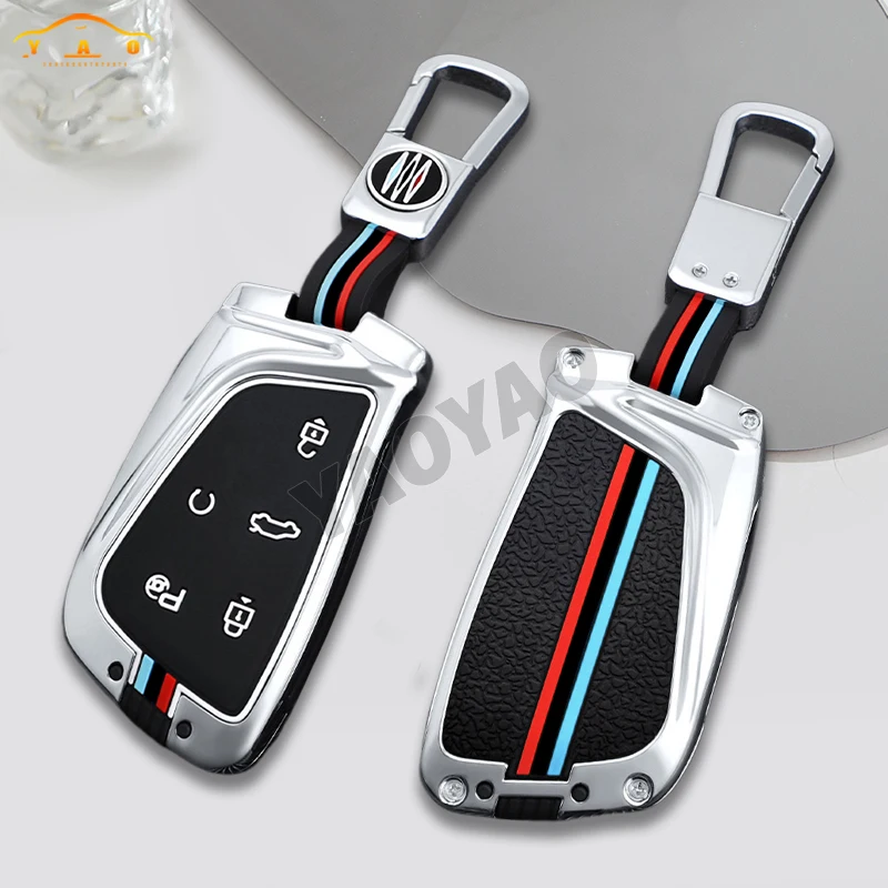 

NEW Zinc Alloy Car Key Case Cover Shell For DongFeng AEOLUS 2022 Key Protect Accessories