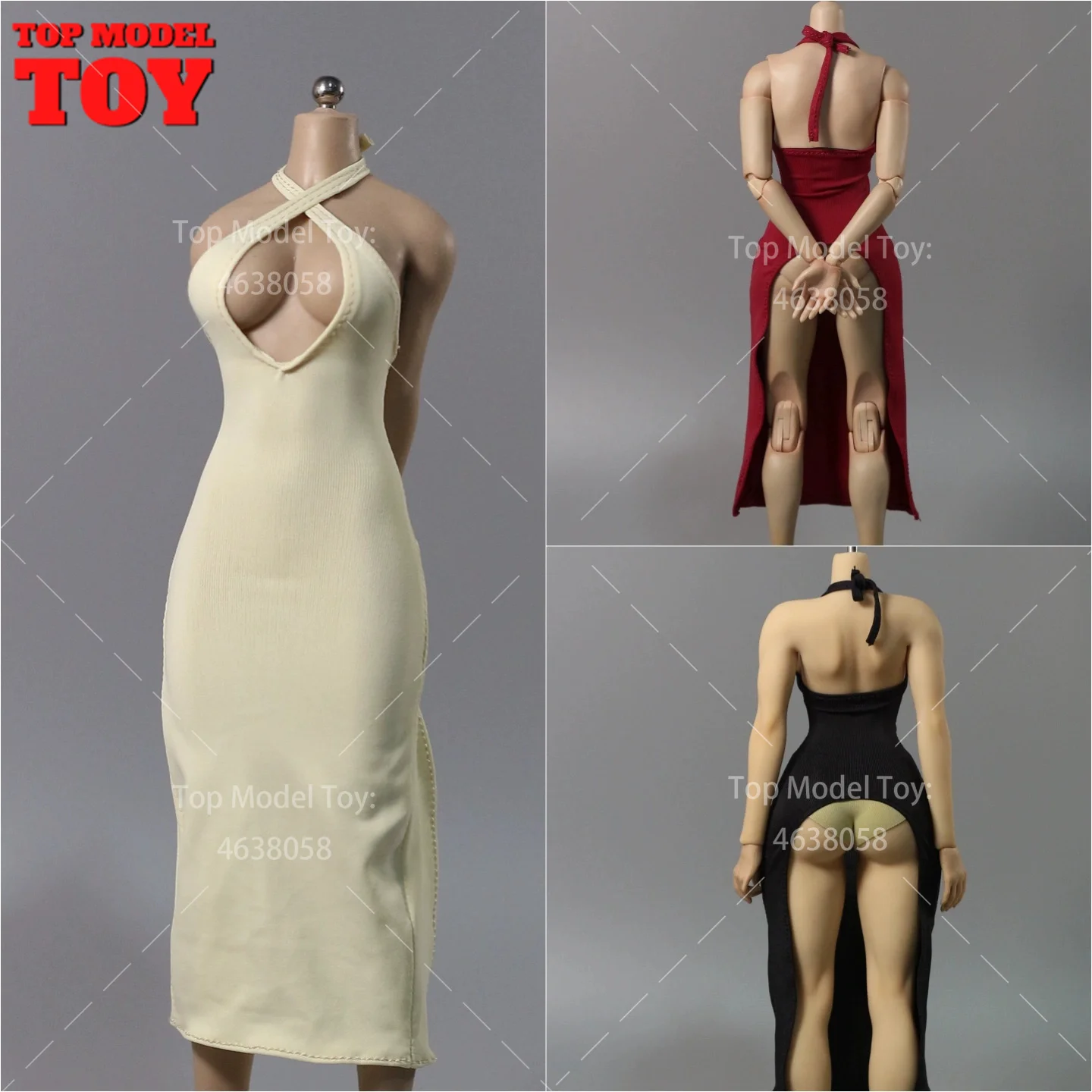 DMTOYS DF086 DF088 DF090 Spódnica Kombinezon Ubrania Akcesoria Model w Skali 1/6 Pasuje do 12-calowej Figurki Żołnierki TBL ANT