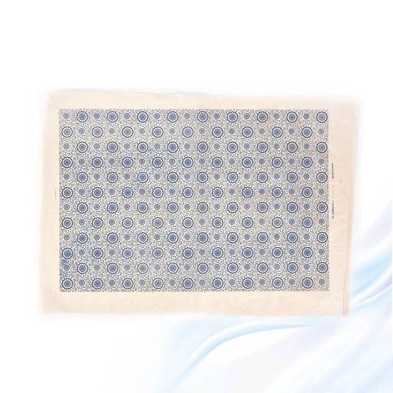 1PC Pottery Ceramic Clay Transfer Paper Underglaze Flower Paper High Temperature Jingdezhen Traditional Decal Coloring Tool