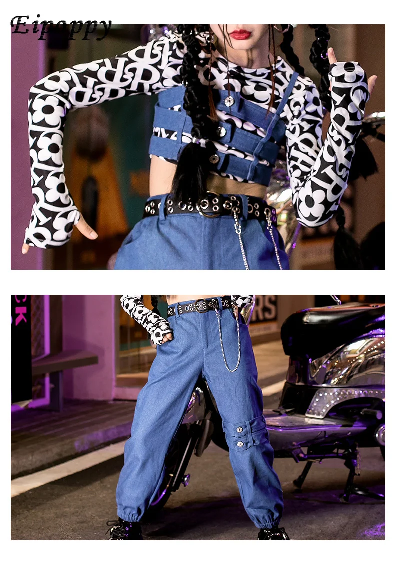 بدلة زي الجاز للأطفال ، الهيب هوب ، العصرية ، الفتيات الرائعات ، العصرية