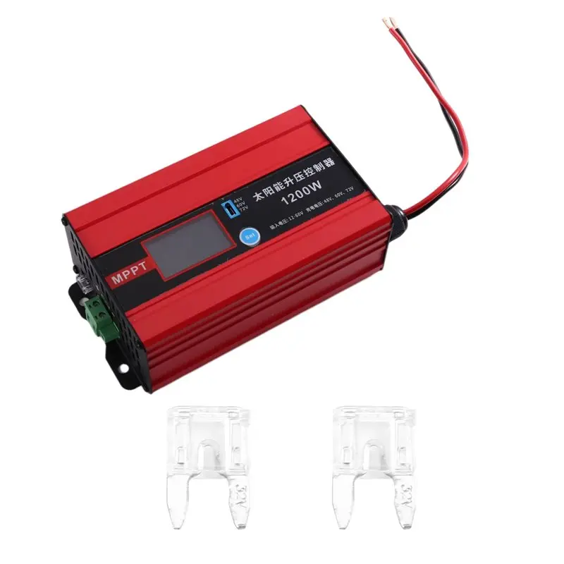 A92Z MPPT 광전지 부스트 컨트롤러 태양광 전기 자동차 1200W 48V-72V 납산 리튬 배터리용