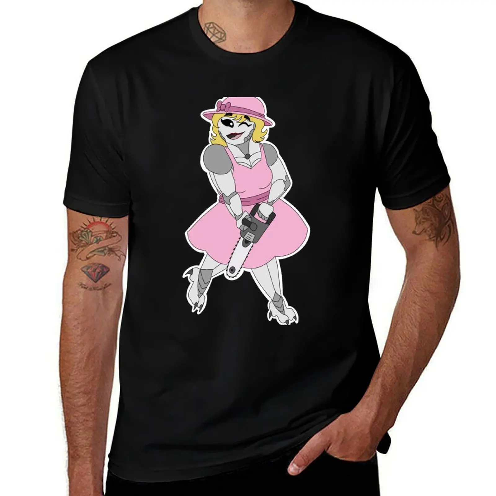 Hysterical Dame w/o Tail T-Shirt Minimal Art Print T-Shirt