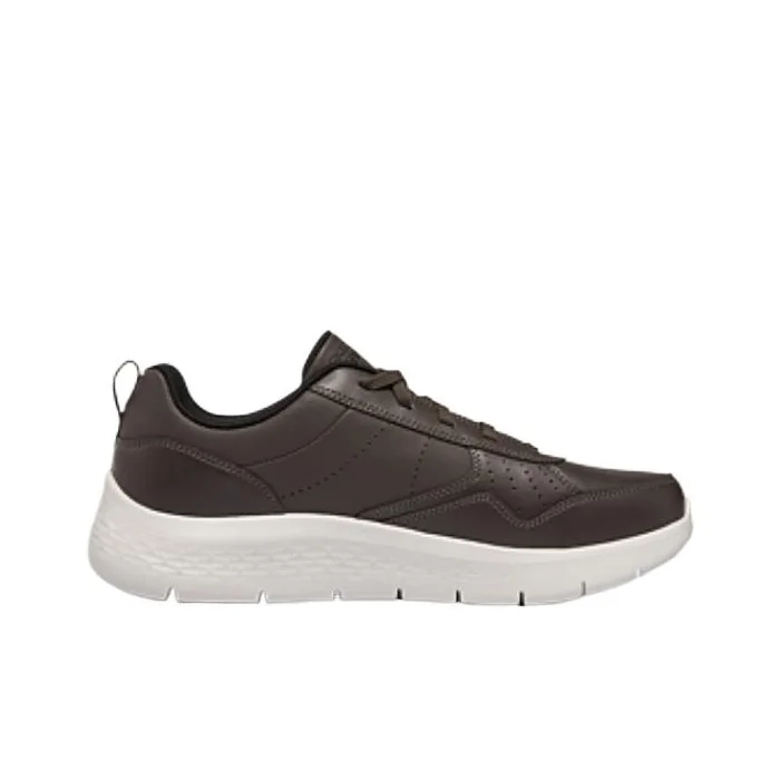 Skechers MEN'S GO WALK Cow Leather Comfortable Abrasion Resistant Abrasion Resistant Low top Casual Shoes Men's Brown 216499-BRN - view 3