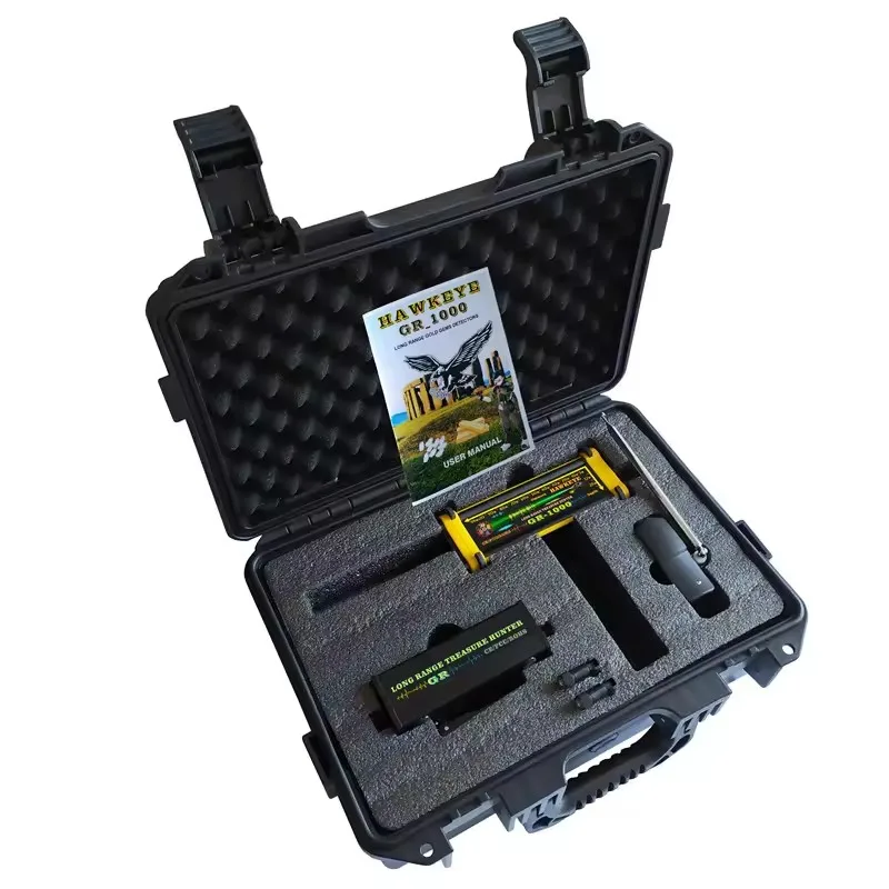 GR-1000 Industrial Outdoor Underground Gold Gemstone Diamond Plastic Handheld Water Detection Metal Detector
