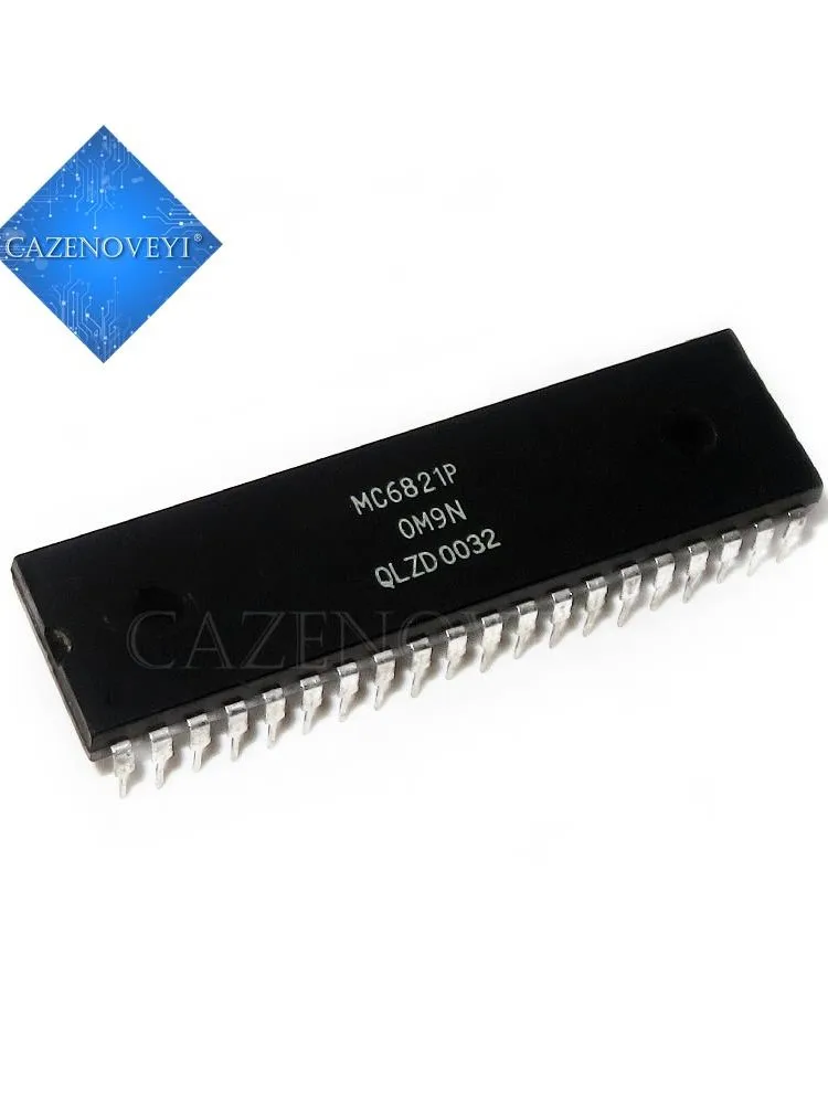 5 pièces/lot EF6821P EF6821 6821 = MC6821P MC6821 DIP-40, en Stock