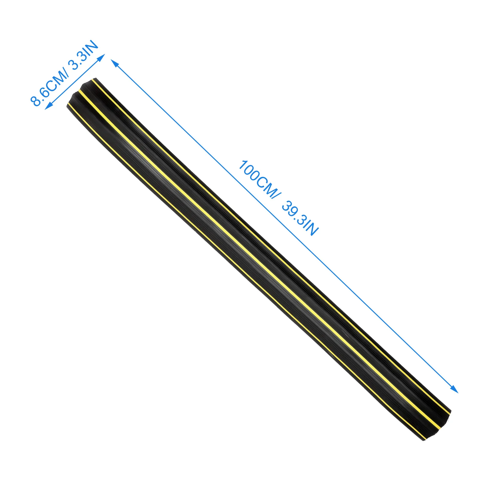 شريط عازل سفلي لباب المرآب عالي التحمل، بديل من مادة PVC المقاومة للماء والرياح لفجوة باب أرضية المرآب