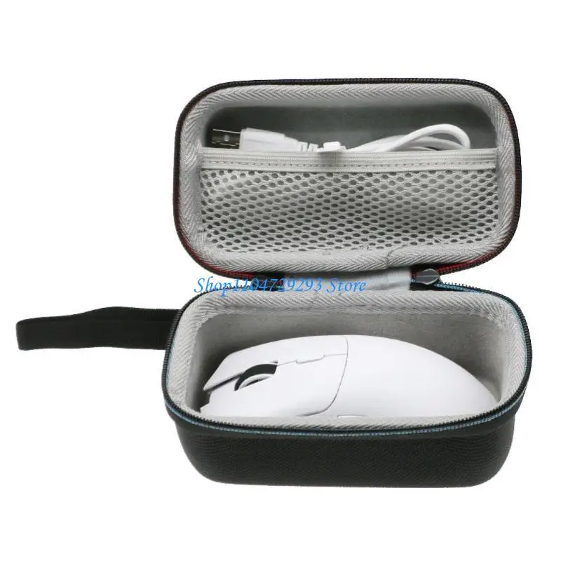 

Y2GD Hard Case Organizers Bag for Attack SharkR1 Mouse Soft Lining Storage Bag