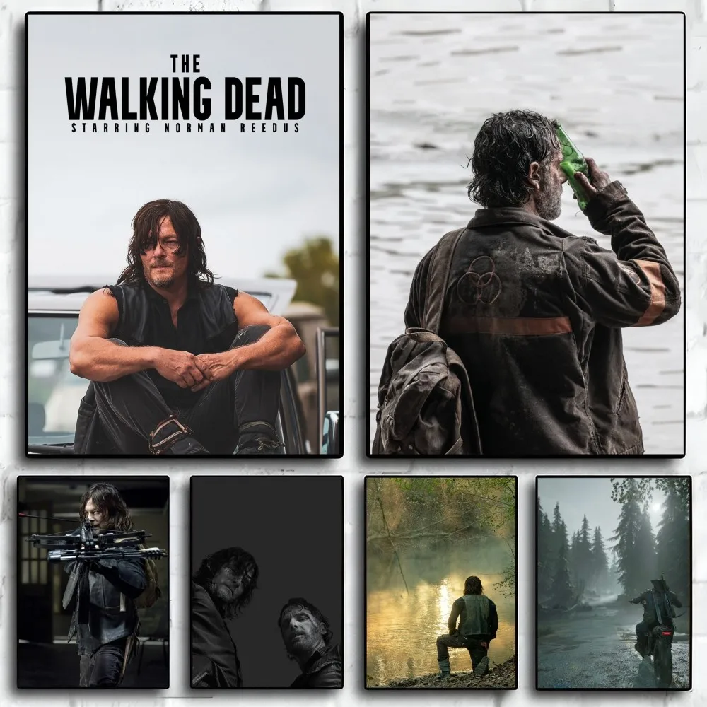 

The Walking Dead Daryl Dixon Poster Paper Print Home Living Room Bedroom Entrance Bar Restaurant Cafe Art Painting Decoration