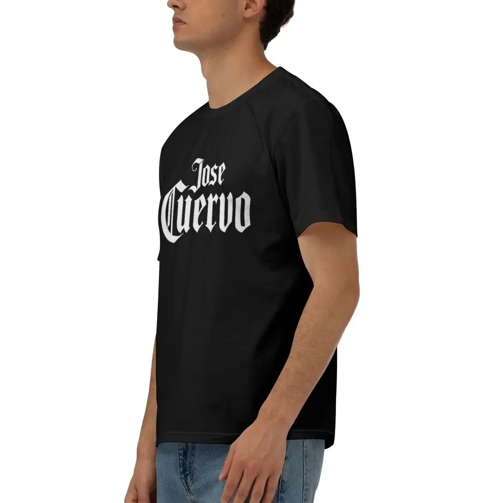 جديد خوسيه Cuervo أزياء تي شيرت مطبوعة القطن الرجال تي شيرت الرجال قمم مضحك قصيرة الأكمام المحملة
