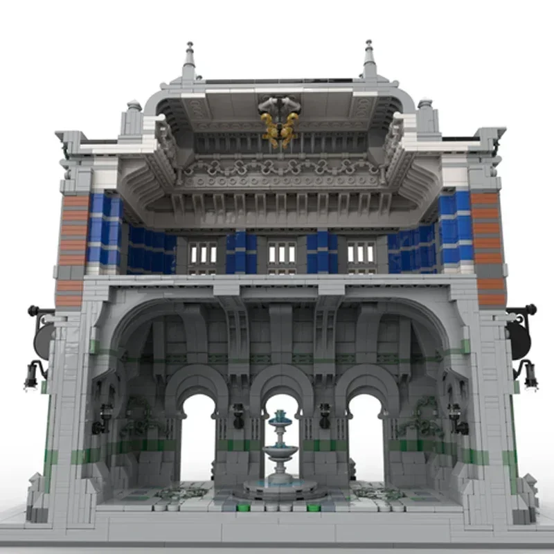 Moc Building Bricks France Street View Model London Architecture Technology Modular Blocks Gift Christmas Toys DIY Sets Assembly