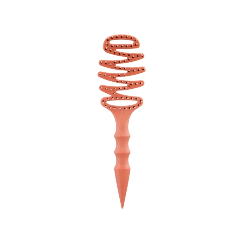 Y5LF Sensitive Scalp Pig Hair Comb Ergonomic Handle Frizz Reduction Lightweighted Build For Smooth Manageable Hair Care