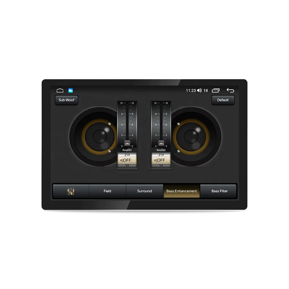 Android 8 Core 13inch Universal Car GPS Navigation System with 4G DSP Wireless Carplay Car Stereo