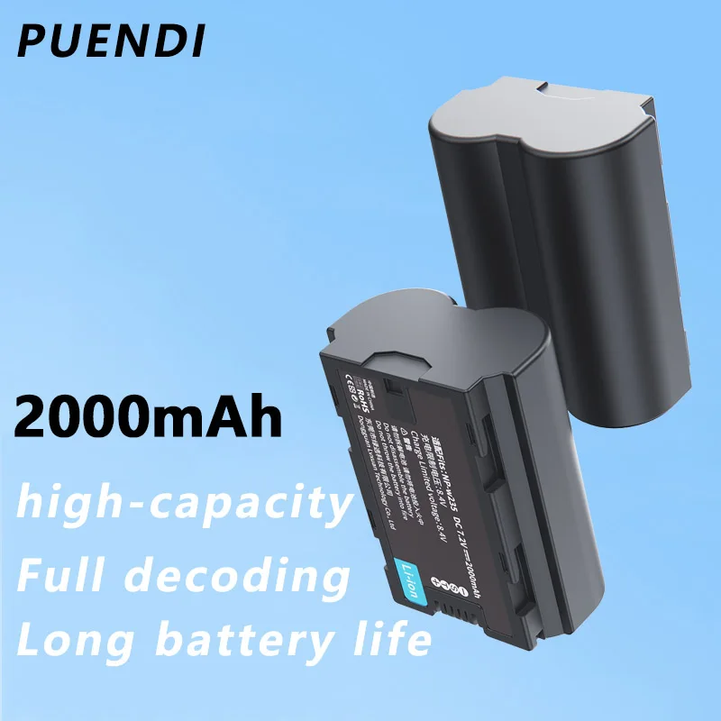 NP-W235 w235 battery and LCD USB charger for Fuji XT5, XT4, GFX 50S II, GFX 100S, XH2, XH2S, XS20 Camera