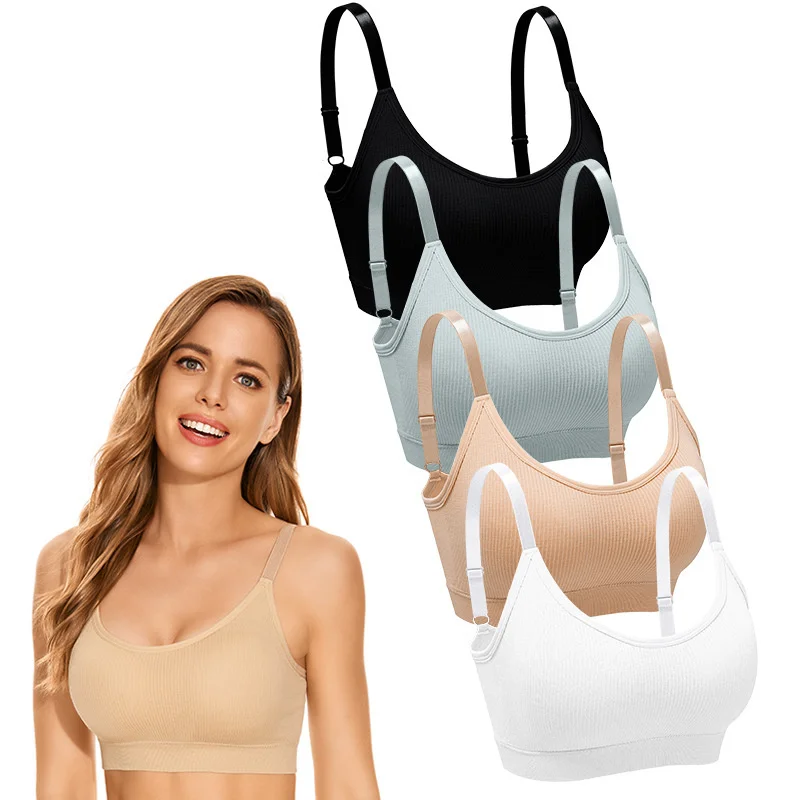 New girls bra  Push Up Sports Bras For Women Vest Bras Top Female Brassiere Sexy Women Underwear Backless Bralette  Women  Bras