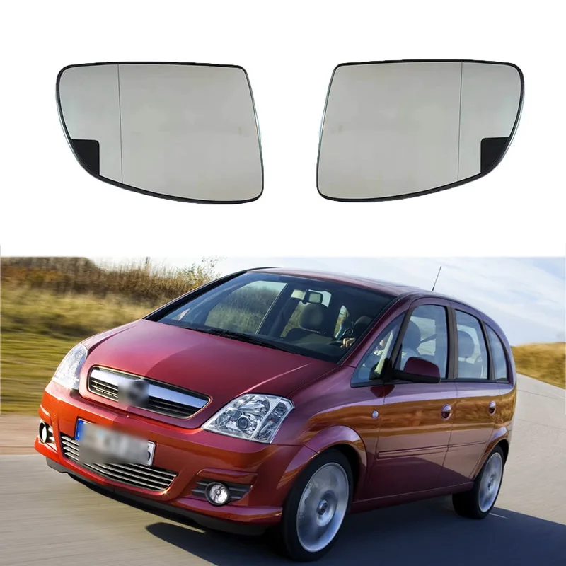 

For 03-10 Opel Meriva A reversing lenses, heated rearview mirror reflective lenses