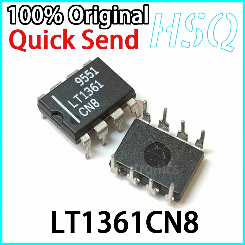 1PCS New LT1361CN8 Inline DIP8 LT1361CS8 SOP8 Operational Amplifier Chip Integrated IC in Stock