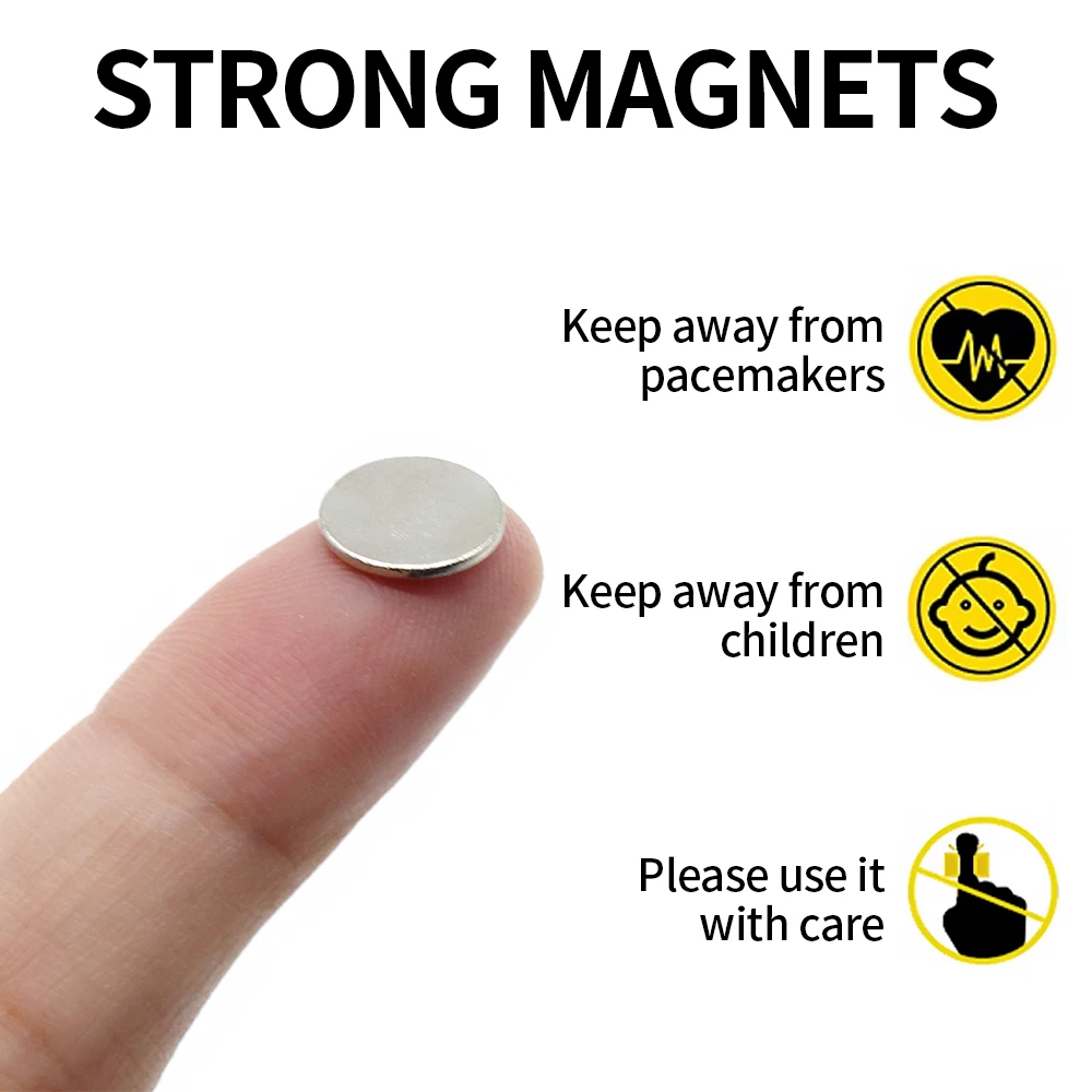 Refrigerator Magnets 10x1 Super Strong Magnet 10mm X 1mm Round Magnetic NdFeB Neodymium magnet N35 Powerful Disc imanes 10*1