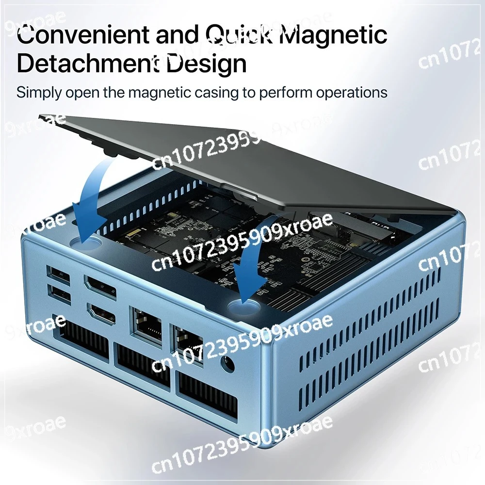 كمبيوتر صغير للألعاب 5700U Wifi 6.0 BT5.2 R7 5700U DDR4 16GB 512GB SSD كمبيوتر صغير محمول لنظام التشغيل Windows 11 Pro #3