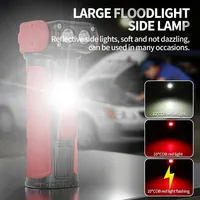 Rechargeable FX-03 Rotating Work Light Strong Magnet Pen Clip High-Intensity Emergency Flashlight Ultra-Bright Maintenance Light
