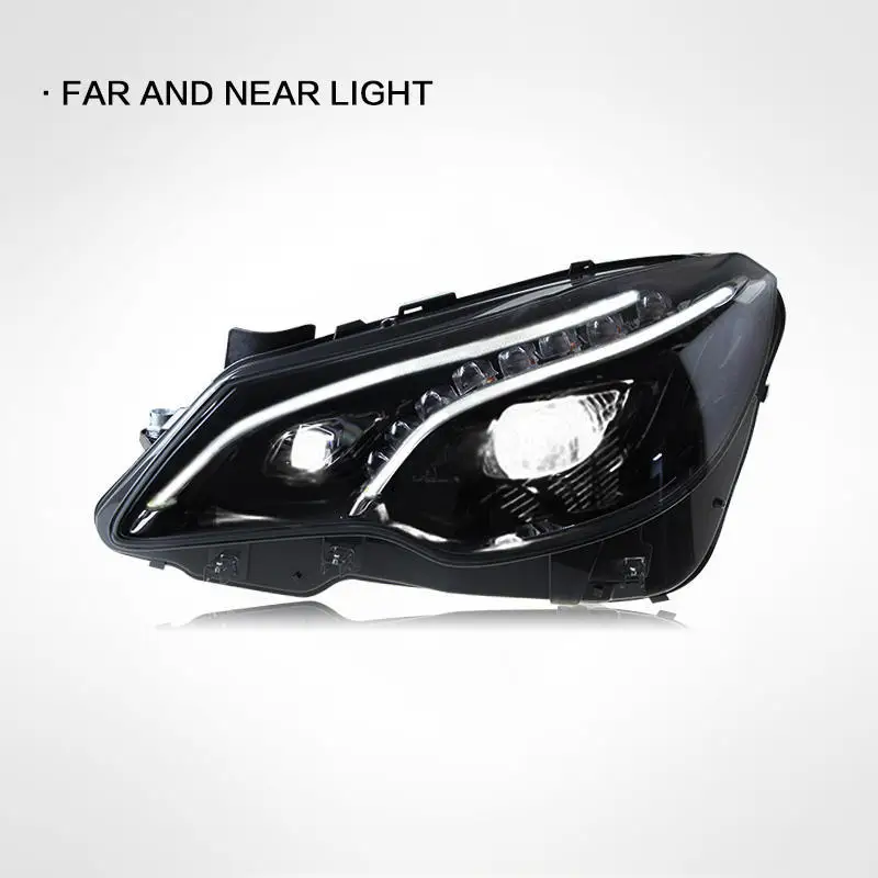 Car For Benz W207 E- Coupe 2010-2017 Headlight upgrade LED Laser Lenses Lamp Head Front Light Daytime running lights Accessories