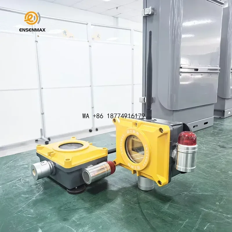 wmwmnu Explosion-Proof Waterproof Combustible Analyzer Detector Alert LCD Pump Suction VOC Carbon Monoxide Hydrogen Sulfide
