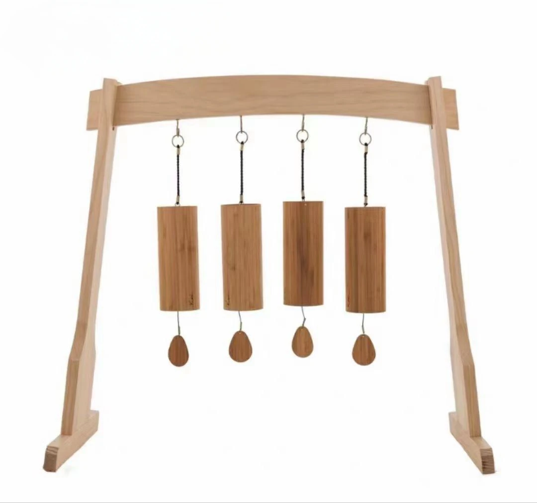 Bamboo Wind Chimes, Spring, Summer, Autumn and Winter Seasons Series