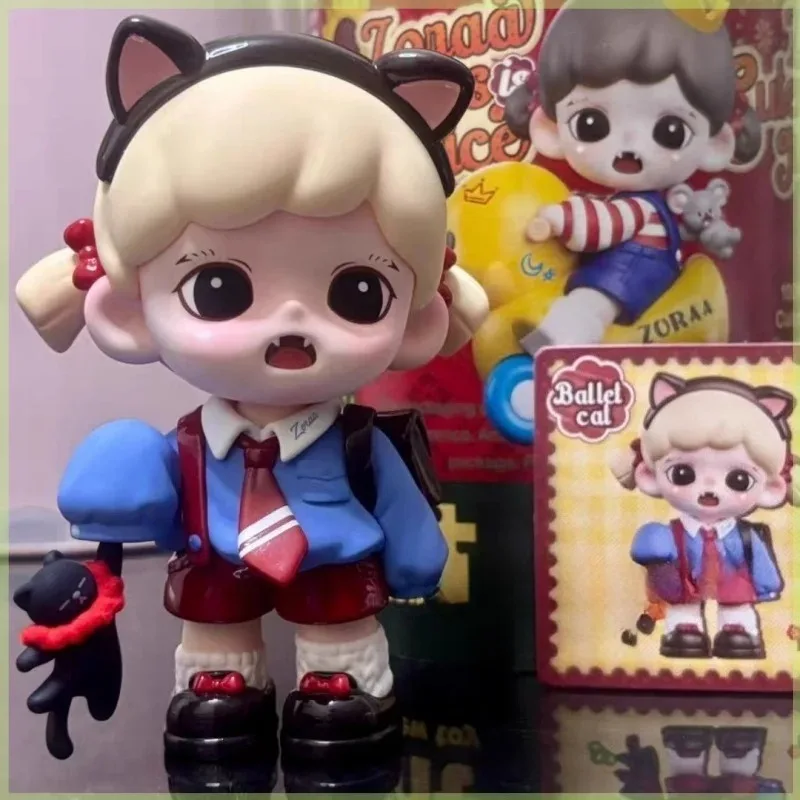 Zoraa Baby 'Cuteness Is Justice' Series Blind Box Cartoon Toys Trendy Desktop Decorations Surprise Gift for Girls