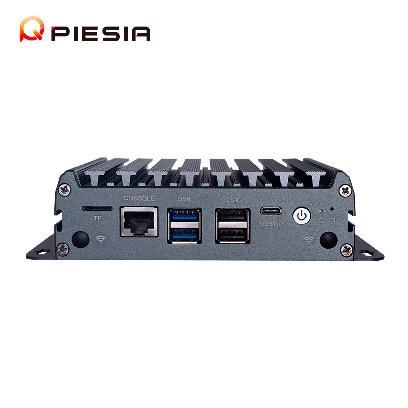 Piesia 12th Gen N100 I3-N305 Pfsense Firewall Mini PC DDR5 4G Win10 Barebone X86 Linux Router 4 LAN Mini PC For Network Security