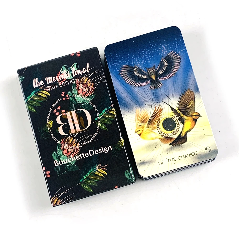 

Таро Мераки, вдохновленное магией природы, карты Таро с изображением животных, предсказания и гадания для семейных и дружеских вечеринок, игра для компании.