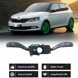 Combination Switch Control Indicator Turn Signal Wiper Switch for SKODA FABIA II ROOMSTER VW AMAROK 6Q0953503DT 6Q0953513AM