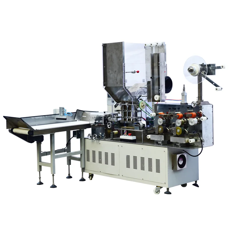 GD-P300 Automatic Individual paper straw wrap machine with 2 colors printing Colorful Printing on Paper  Package