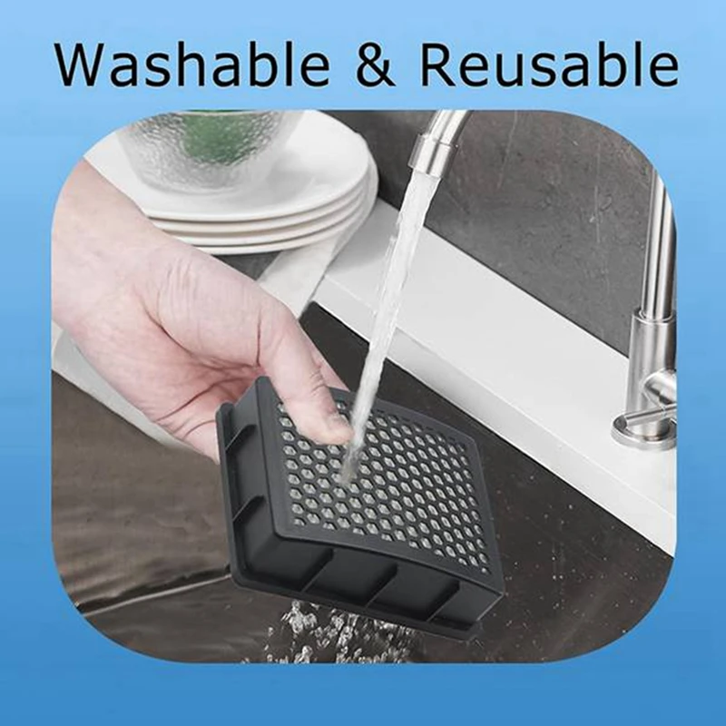 قطع غيار الفلتر البلاستيكية لمكنسة كينمور المستقيمة بدون اكياس، تناسب الموديلات DU2015، DU2012، K4010