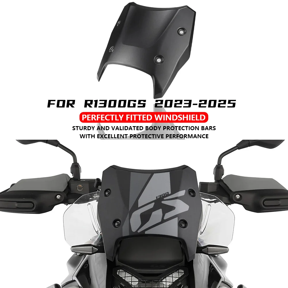 

Для BMW R1300GS 2023-2025 мотоциклетный ветровой дефлектор, приключенческий спорт, лобовое стекло, ветровое стекло, чехлы
