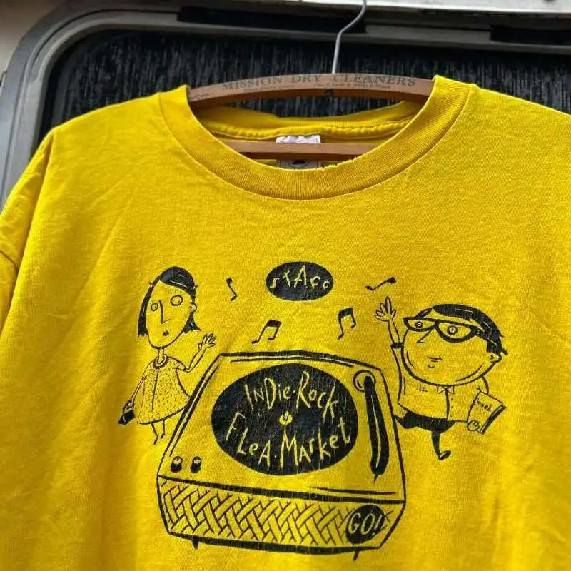 カラフルなアメリカンカートゥーン半袖カップルtシャツレトロドーパミンデザインカジュアルウェア男性と女性向け
