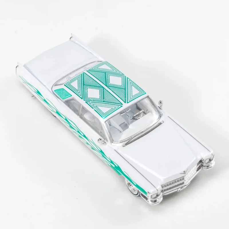 97m 1:64 Diecast 1964 Cadillac Coupe Deville Lowrider Replica With