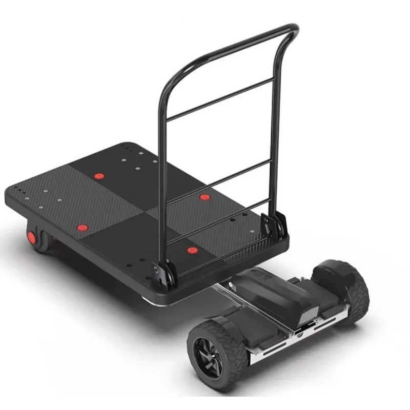 

Best-selling Convenient And Multi-Functional Electric Somatosensior Controlled Material Transport Cart For Cargo And Personnel