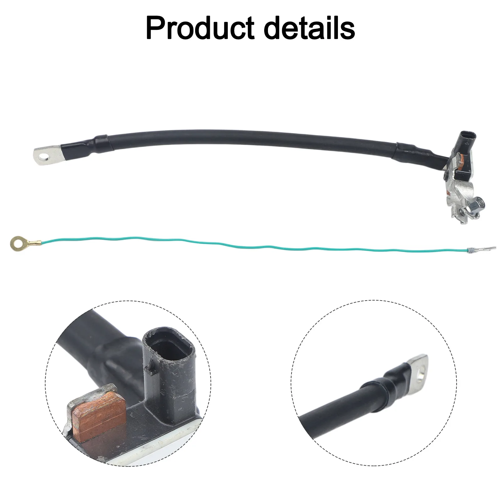 Metal Battery Cable 9Y0915181A for Porsche For Cayenne 2018-2023 Replacement Component Reliable Electrical Contact
