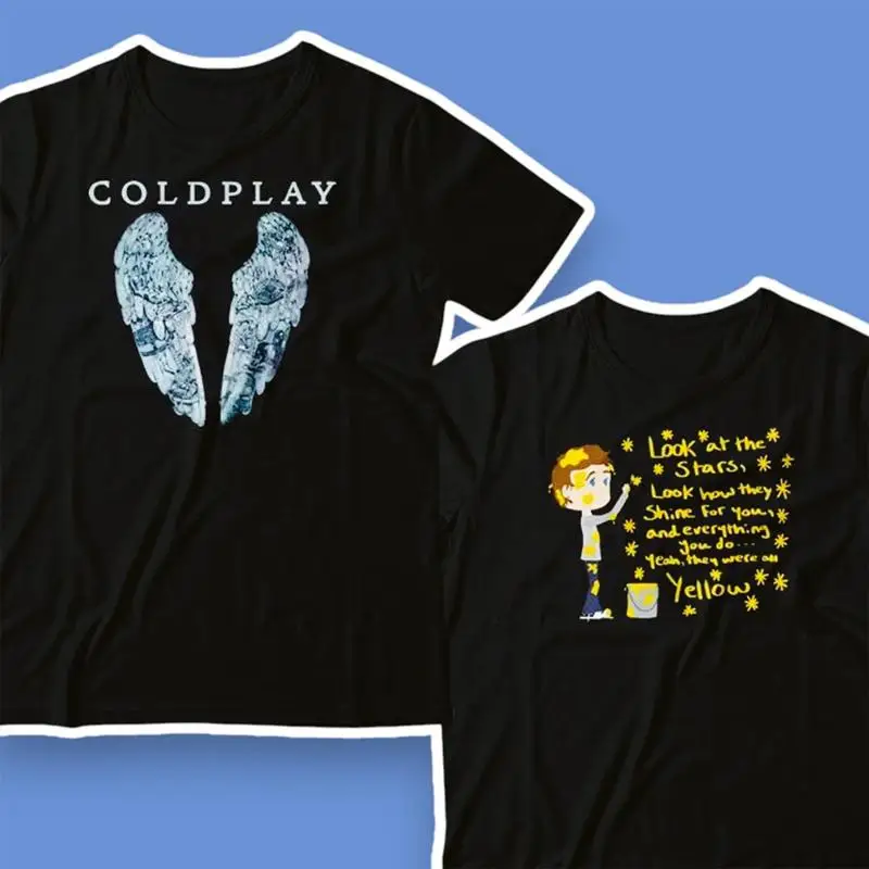

COLD-PLAY Look At The Stars T-Shirt Funny Gift for Friend All Size S-4XL