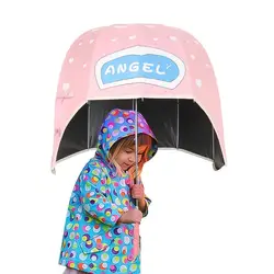 Cute Hard Hat Umbrella Creative Sun Umbrella Sun Rain Resistant Hard Hat Shape Kid's Umbrella Bubble Rain Umbrella for Travel