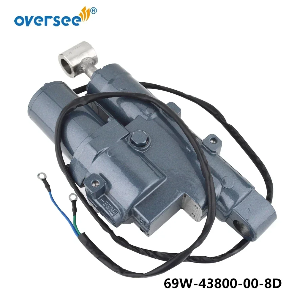 Oversee 69W-43800-00-8D 6C5-43800-00 F60TJRC  POWER TRIM  TILT ASSY  For Yamaha Outboard Motor 6C5-43800-00