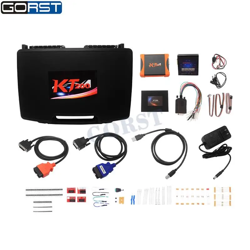 Full Version KT200 ECU Programmer Master Version Support ECU Maintenance Chip Tuning DTC Code Removal OBD BOOT BDM JTAG