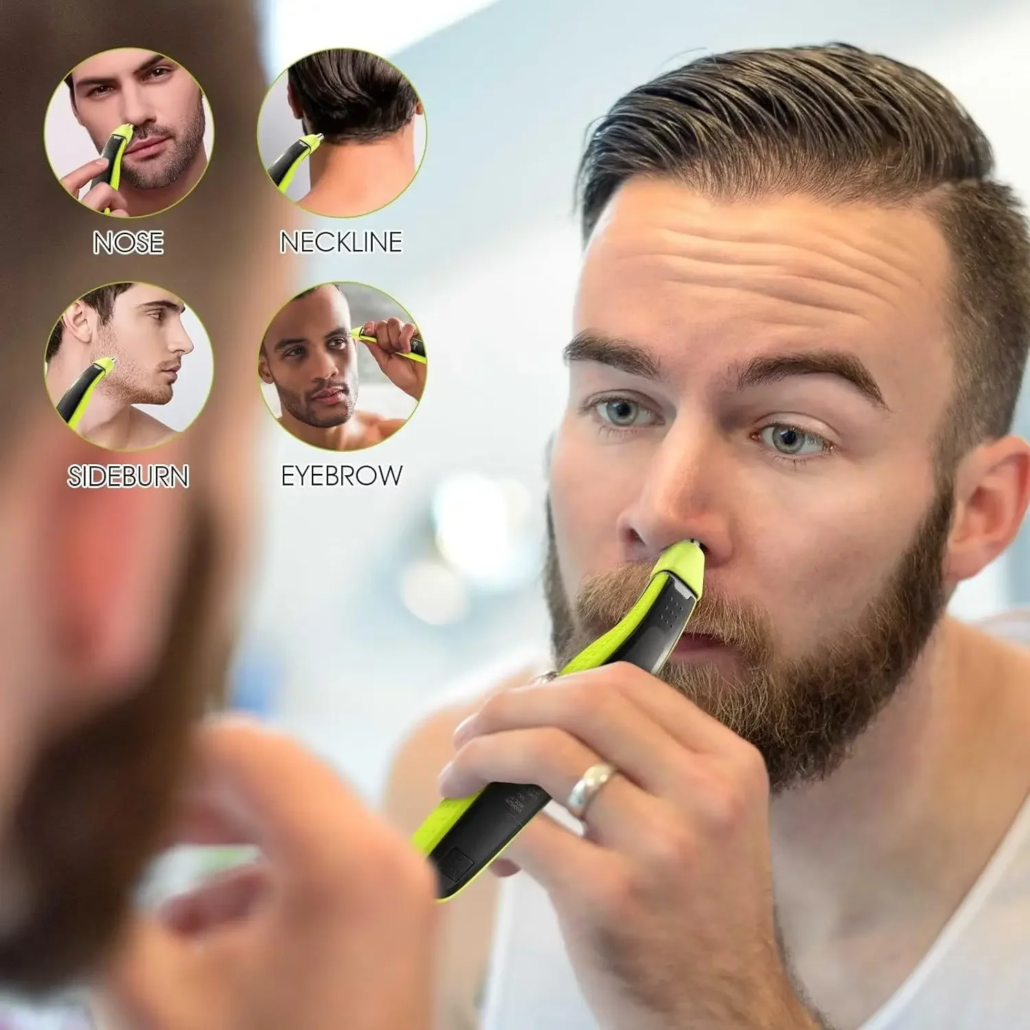 1–10 Stück Anti-Reibungs-Rasierklingen, Haarschneiderklingen, Kopf-Rasierklingen, Rasierklingen für Philips, Norelco OneBlade