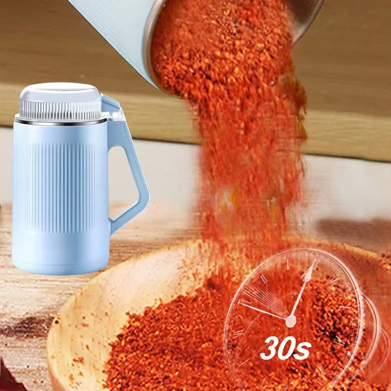 8 Blade Home Grinder Household Small Powder Machine Electric Coffee Bean Grinder Herbs Salt Pepper Spices Nuts Powder Crusher