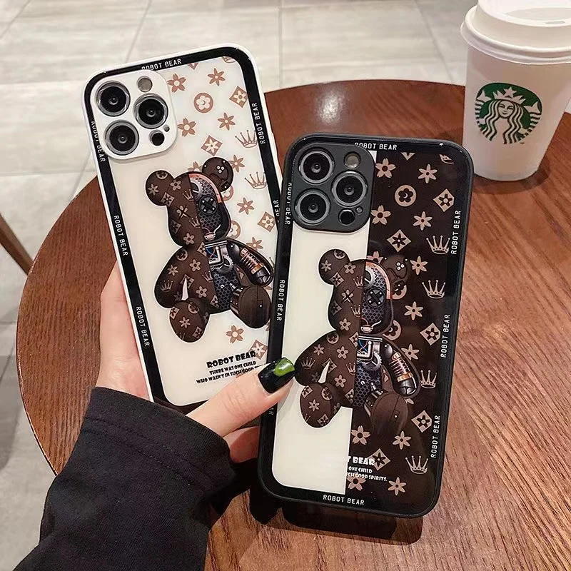 Chaopai Animal Phone Case is suitable for iPhone 7 8plus X XS XR XSMAX 11 1213 14promax series 12mini 13mini phone case