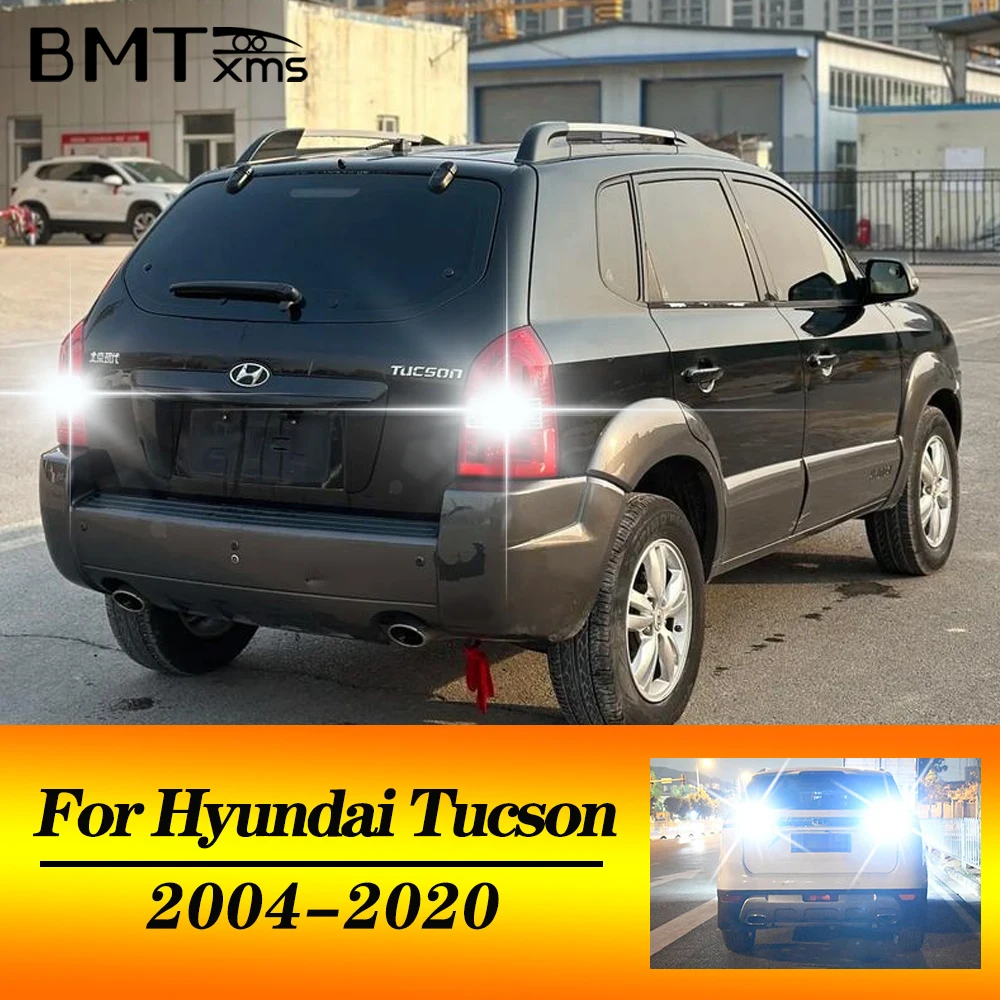 BMTxms 2PCS T15 W16W LED Canbus Reverse Car Light For Hyundai Tucson JM TL TLE 2004-2020 2006 2008 2010 2012 2013 2015 2016 2017