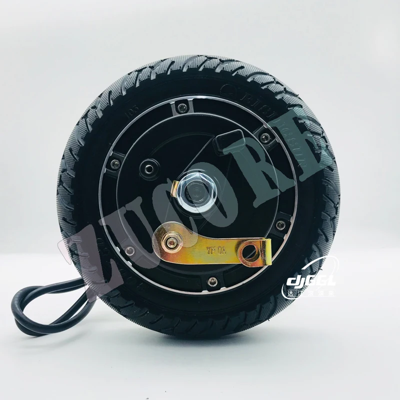 

8 inch 24V36V48V350W electric scooter modified accessories motor Little Dolphin brushless hub motor hub brake
