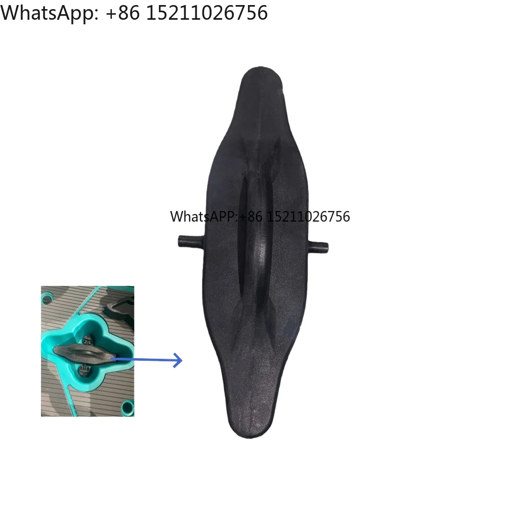China OEM PE Recess Cover Plate Fin Foot Propeller Pedal Drive Fixing Spare Parts Fishing Kayak Accessories 1 Person 1